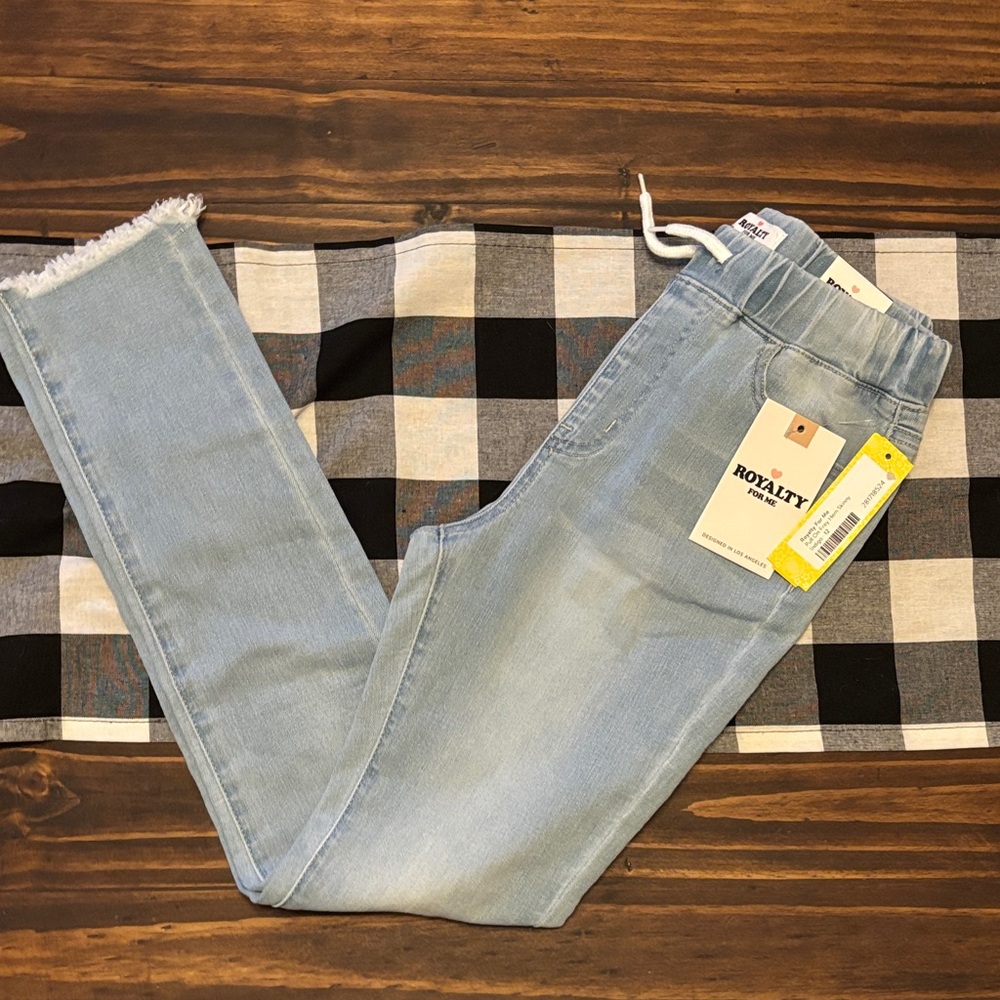 Royalty For Me fray hem skinny girls 12 Jeans